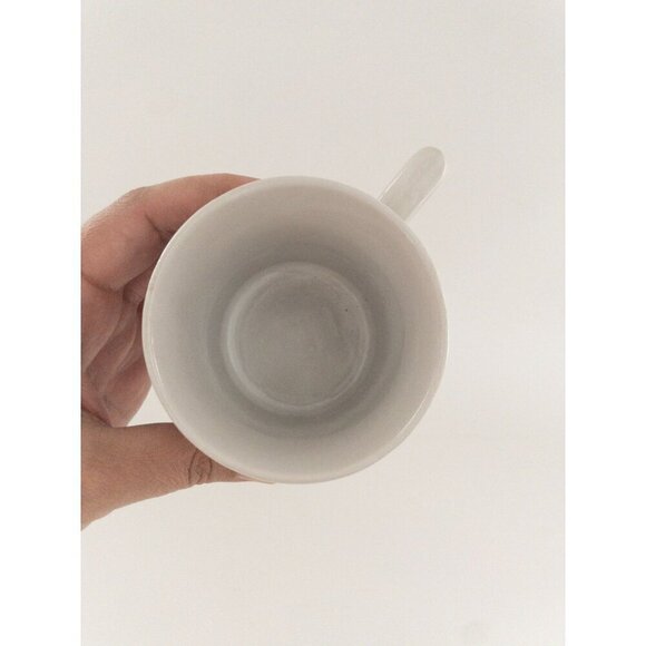 Set Of 2 Vintage Floral Ceramic Mugs With Handle Retro Bright 70s - Picture 4 of 12